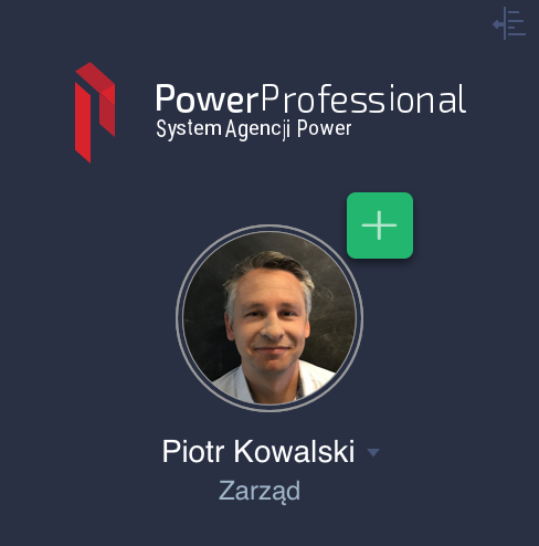 System do obsługi eventów - dashboard